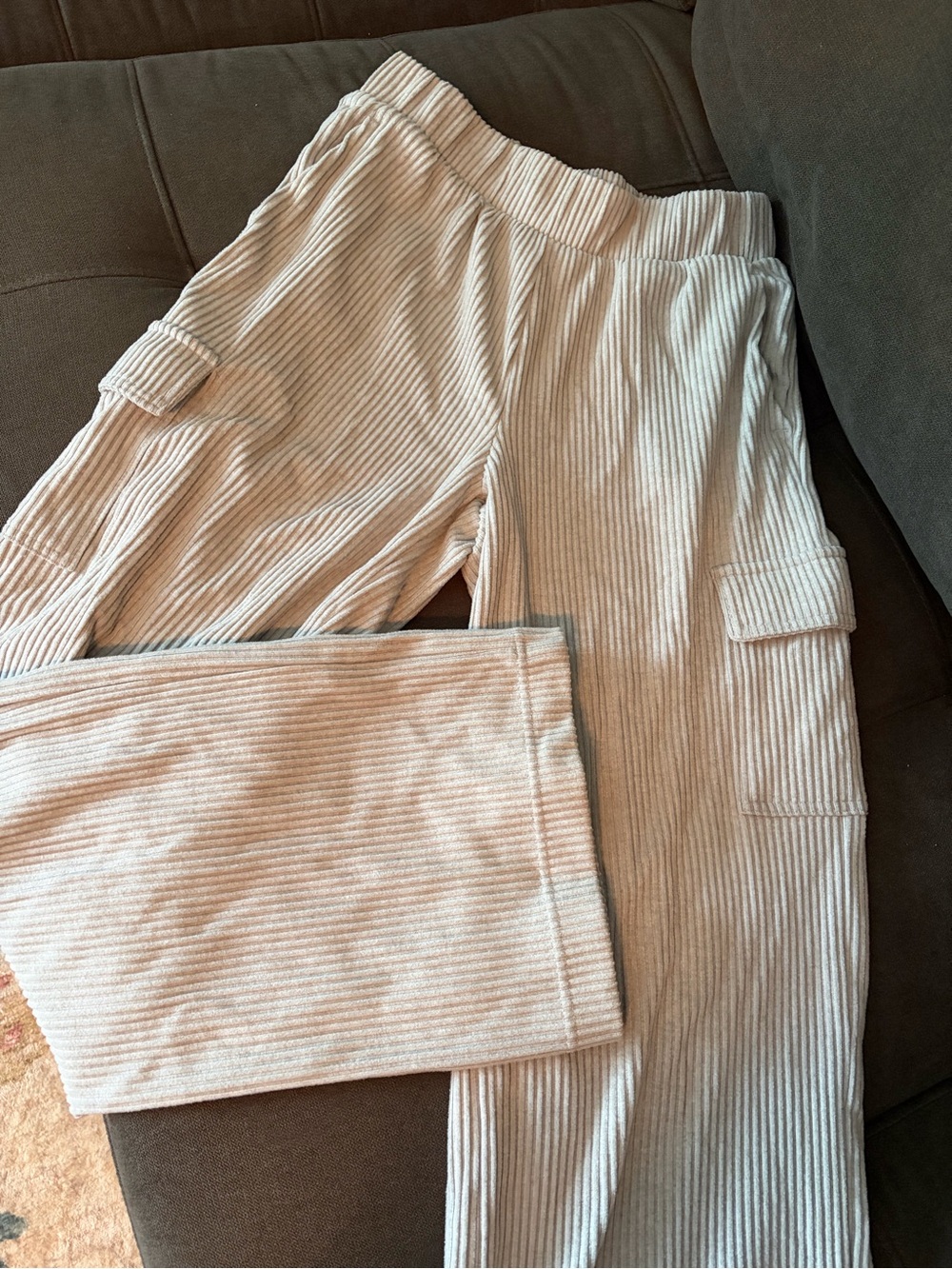 Avia Ribbed Cargo Track Pants